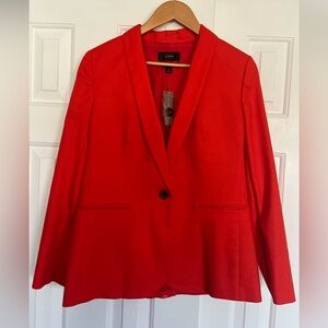 J Crew Pant & Blazer in linen-cupro blend; NWT; size 8